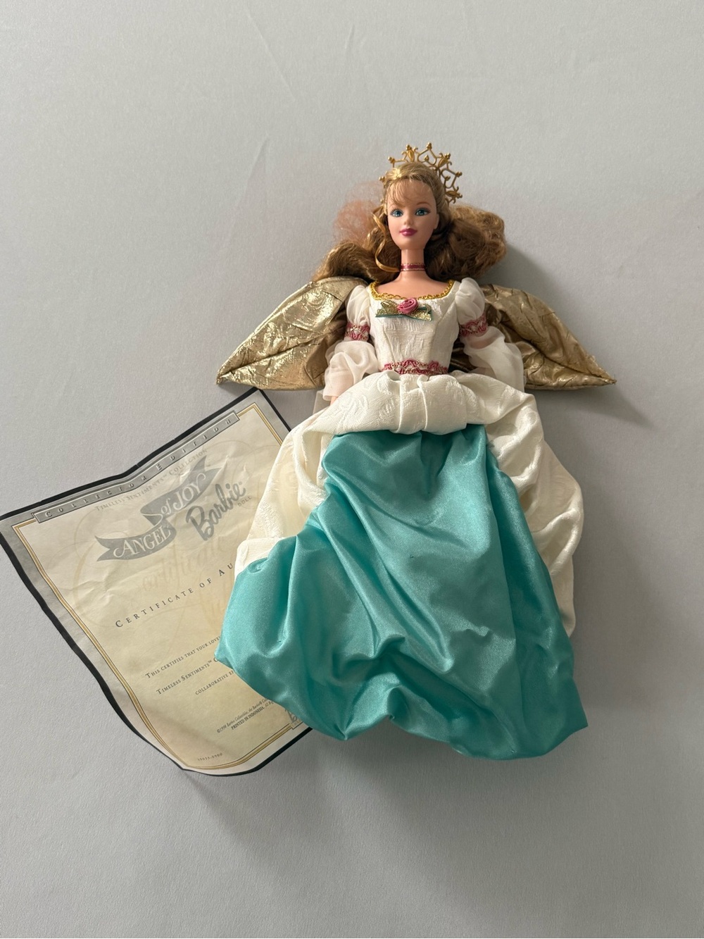 Collectible 1998 Barbie‎ Angel of Joy Doll, First Edition, Mattel Collector